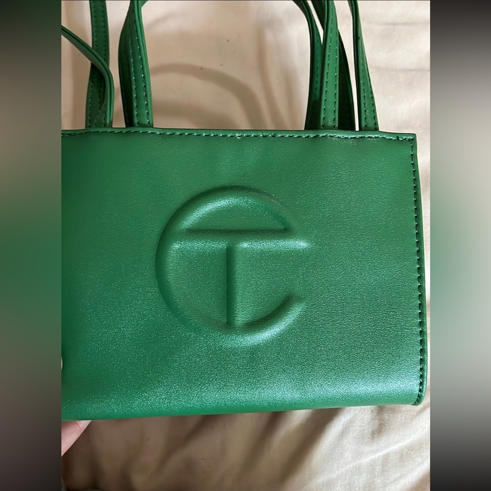 Leaf Green Telfar Bag